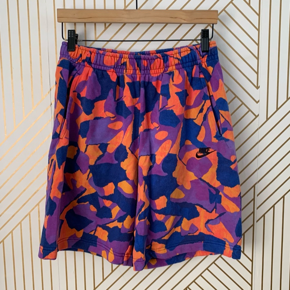 Nike Shorts abstract Fleece AOP French Terry Sportswear Training DX0803 Mens M
